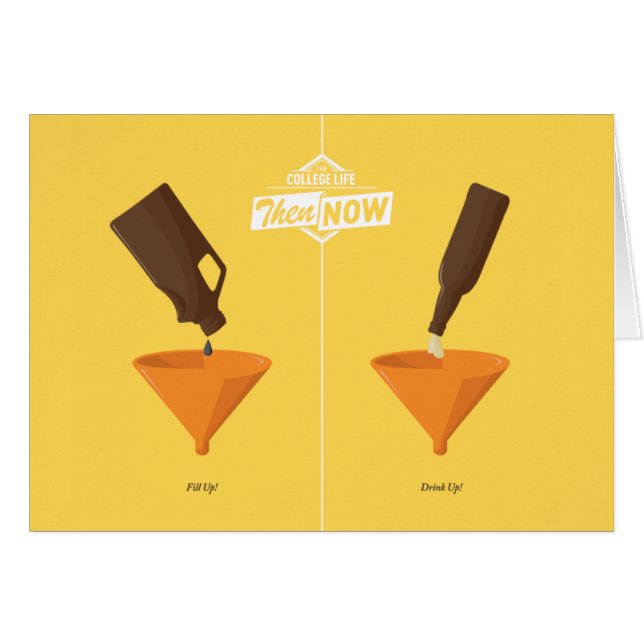 Then And Now: Beer Pong (Front Horizontal)