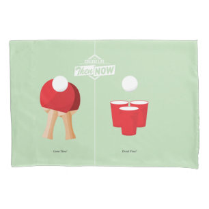Then And Now: Ping Pong Pillowcase