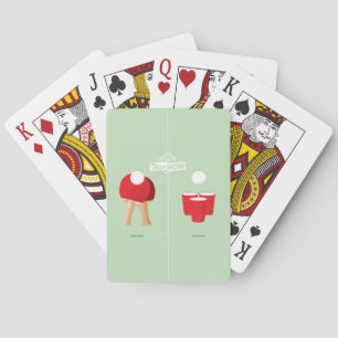 Then And Now: Ping Pong Playing Cards