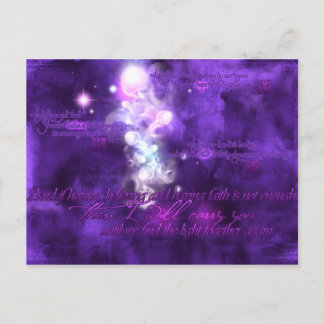 Then I Will Carry You Postcard