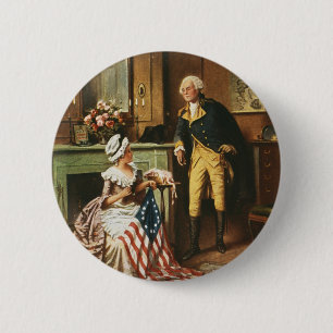Then Now and Forever by Percy Moran 2 Inch Round Button
