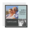 Then Now Modern Block Anniversary Party Invitation