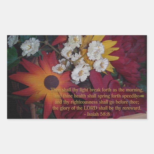 Then Shall Thy Light Break Stickers (Front)