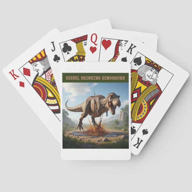 Then There Was Diesel Playing Cards (Back)