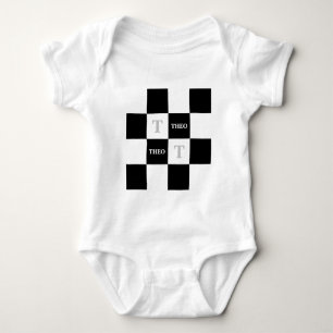 Theo Custom Name T-Shirt Unisex Baby Shower Gift Bodysuit