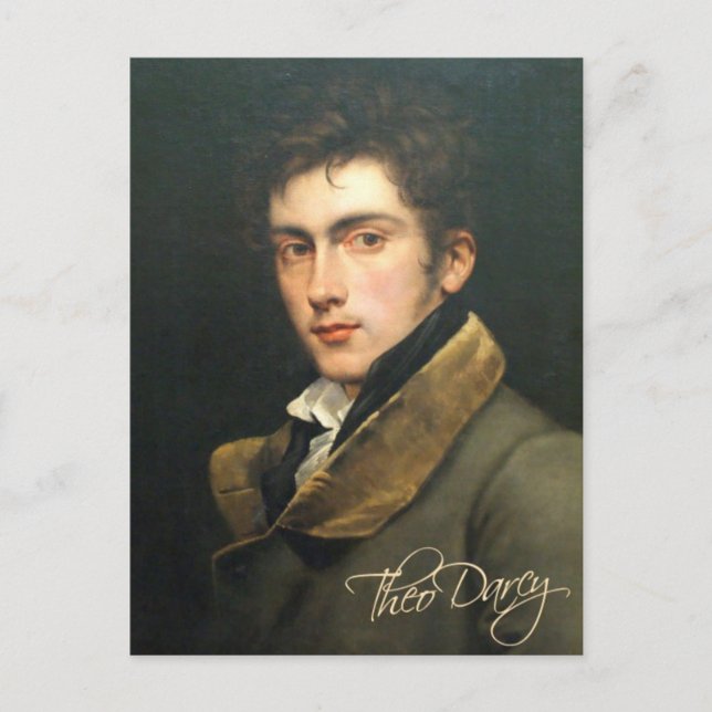 Theo Darcy postcard (Front)