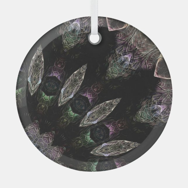Theo  glass ornament (Front)