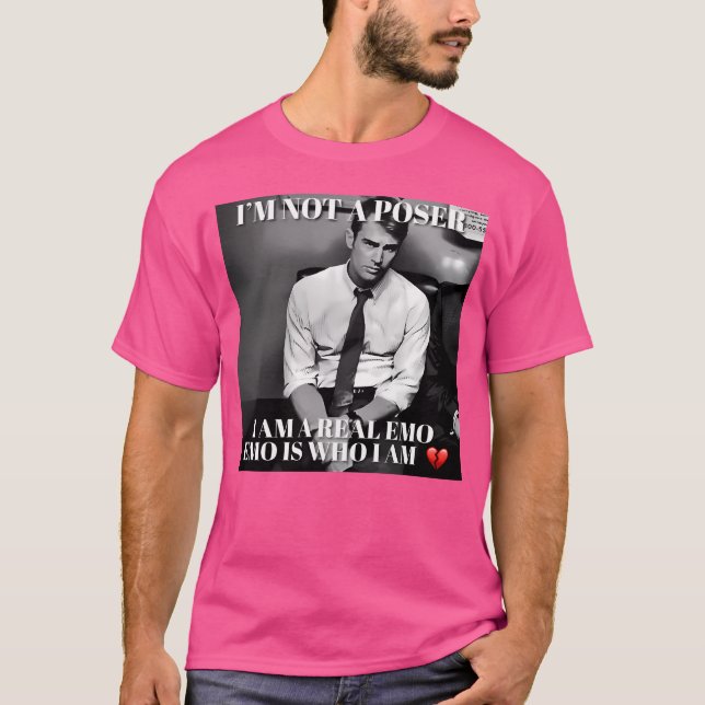 Theo James Emo T-Shirt (Front)