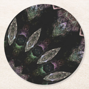 Theo  round paper coaster