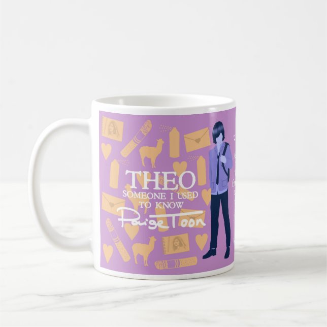Theo - "Someone I Used To Know" Quotes mug (Left)