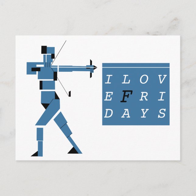 Theo van Doesburg Archer CC0236 Postcard (Front)