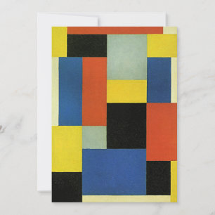 Theo van Doesburg, Composition XX, carte