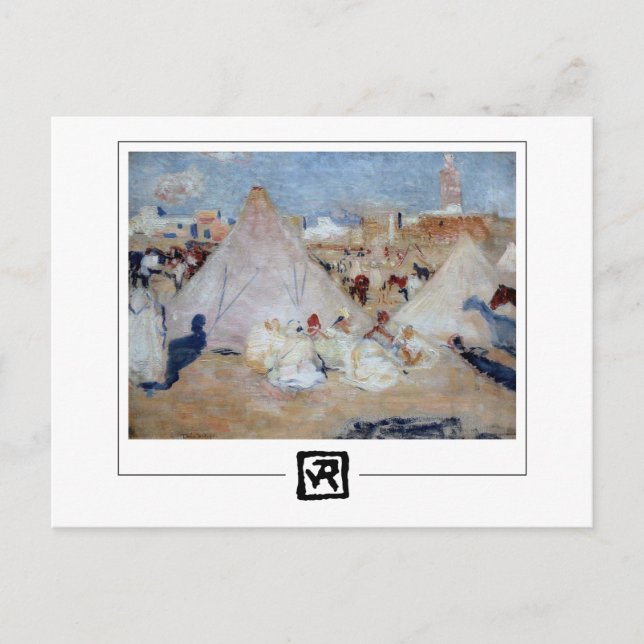 Théo van Rysselberghe #61 - Carte postale aux beau (Devant)