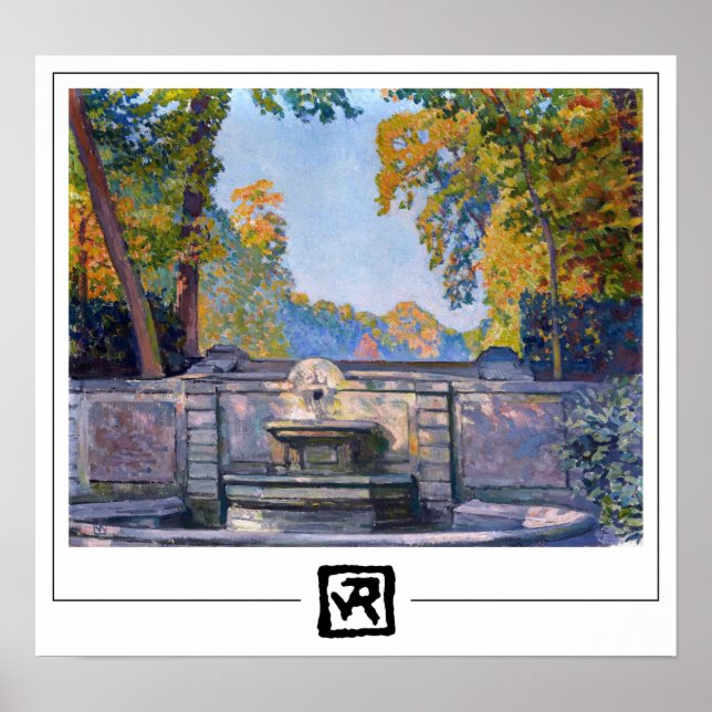 Théo van Rysselberghe Poster d'art Zedign #6 (Devant)