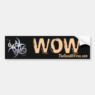 TheOandAVirus.com Custom Wow Sticker