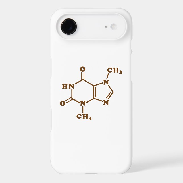Théobromine au chocolat Formule chimique moléculai (Verso)