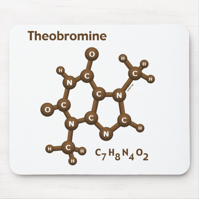 Theobromine Mouse Pad (Front)