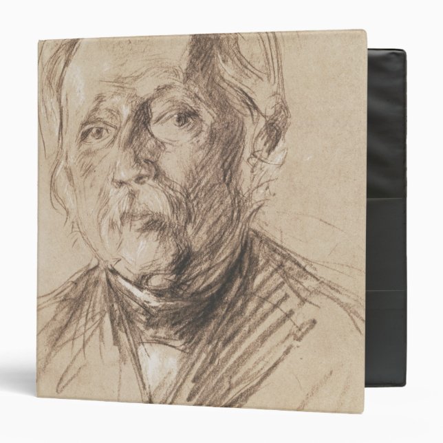 Theodor Fontane, 1896 Binder (Front/Inside)