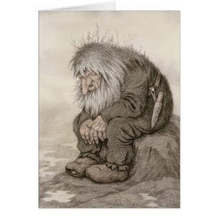 Theodor Kittelsen Troll se demande comment vieille