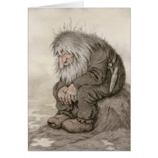 Theodor Kittelsen Troll se demande comment vieille