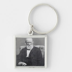 Theodor Storm, c.1886 Keychain