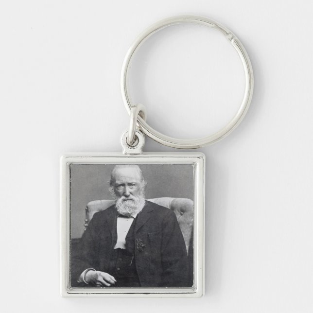 Theodor Storm, c.1886 Keychain (Front)
