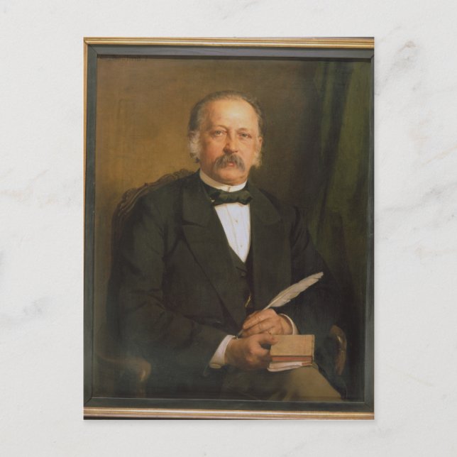 Theodore Fontane, 1883 Postcard (Front)