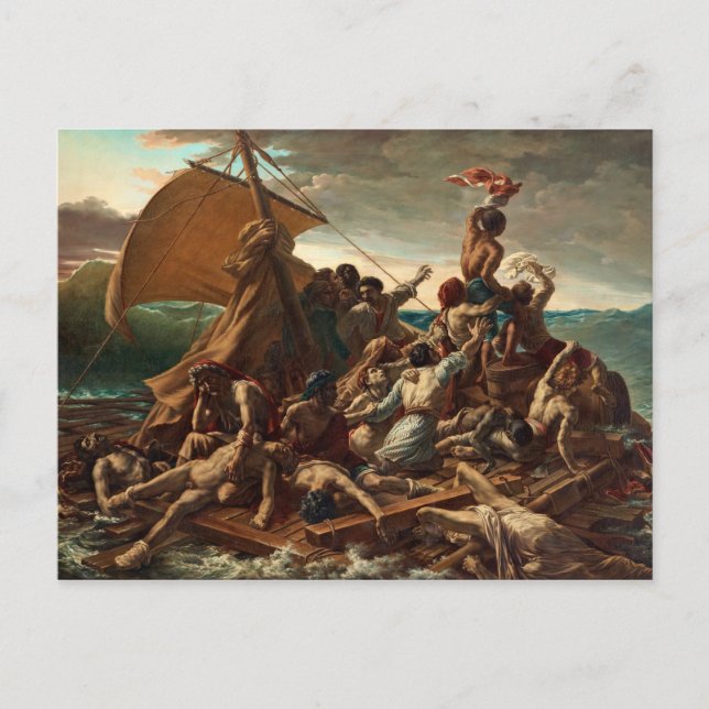 Theodore Gericault Art Postcard (Front)