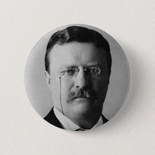 Theodore Roosevelt 26 2 Inch Round Button