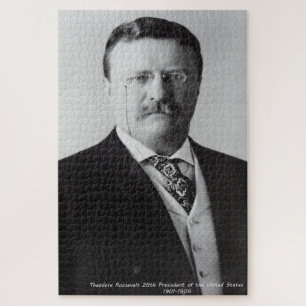 Theodore Roosevelt 26th President of America Jigsaw Puzzle