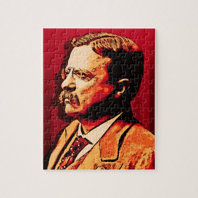 Theodore Roosevelt Jigsaw Puzzle (Vertical)