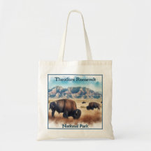Theodore Roosevelt National Park Bison Souvenir 