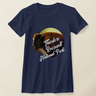 Theodore Roosevelt National Park & Buffalo  T-Shirt
