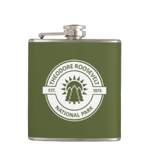 Theodore Roosevelt National Park Hip Flask