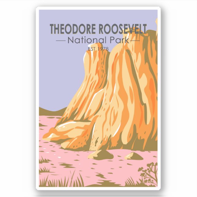 Theodore Roosevelt National Park North Dakota (Front)