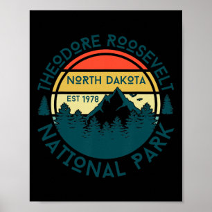 Theodore Roosevelt National Park North Dakota Natu Poster