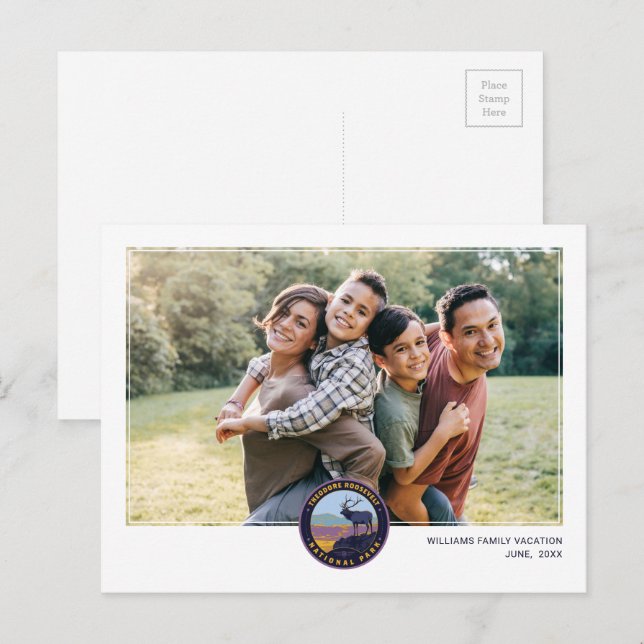 Theodore Roosevelt National Park Postcard (Front/Back)