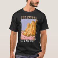 Theodore Roosevelt National Park Retro Distressed