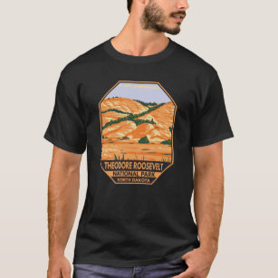 Theodore Roosevelt National Park Vintage  T-Shirt