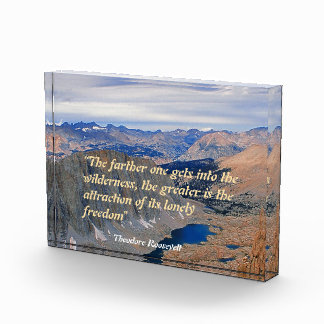 Theodore Roosevelt Quotation Photo Block