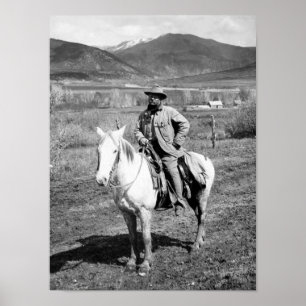 Theodore Roosevelt Returning From A Bear Hunt Poster