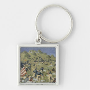 Theodore Roosevelt taking the Saint Juan Keychain