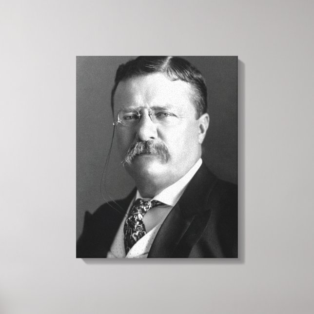 Theodore Roosevelt Teddy President Republican Canvas Print (Front)