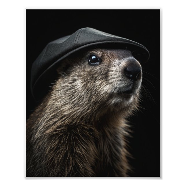 Theodore "The Dam" - Beaver -  Photo Print (Front)