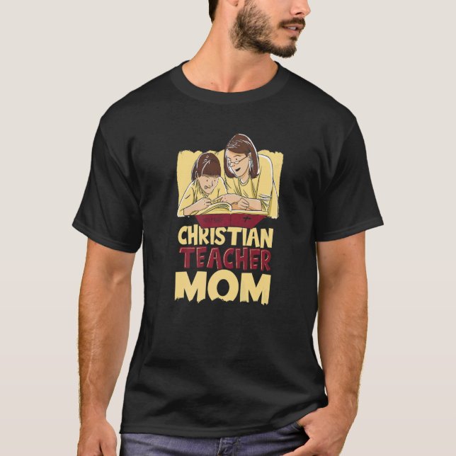 Theology Christianity  Bible Study Christian Teach T-Shirt (Front)