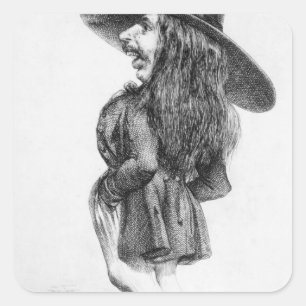 Theophile Gautier Square Sticker