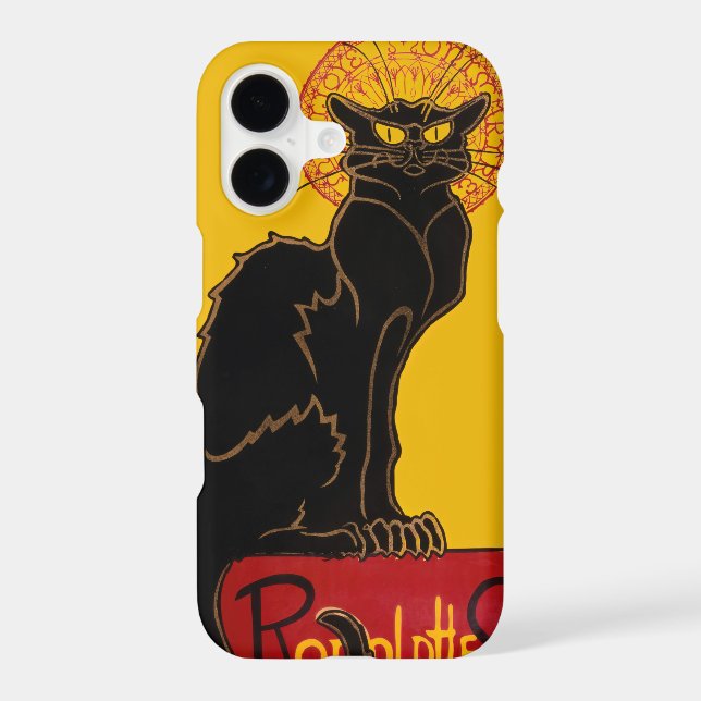 Theophile Steinlen - Le Chat Noir Vintage (Back)