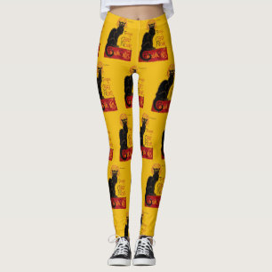 Theophile Steinlen - Le Chat Noir Vintage Leggings