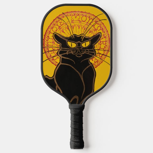 Theophile Steinlen - Le Chat Noir Vintage Pickleball Paddle (Front)