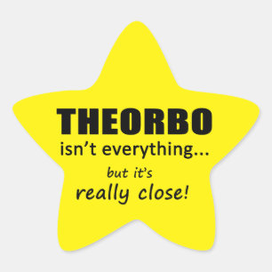 Theorbo Isn't Everything Star Sticker